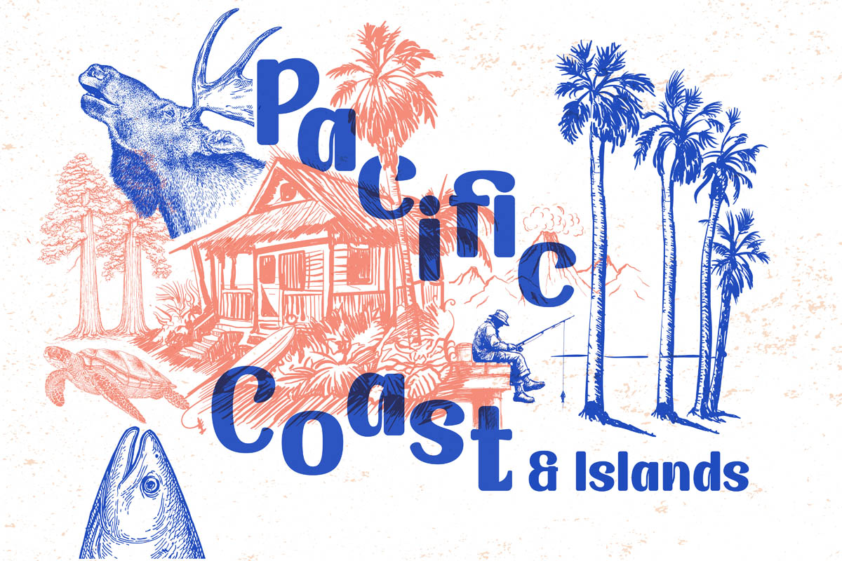 Pacific Coast & Islands carousel item